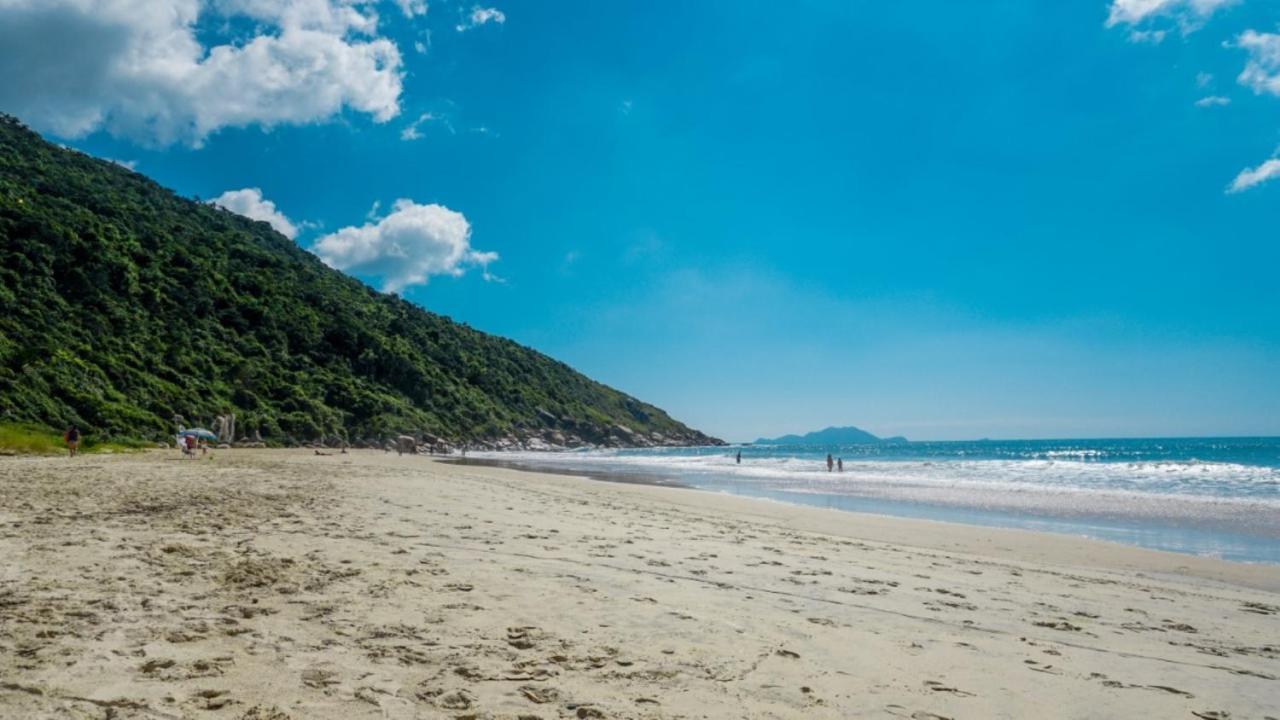 Florianópolis Villa Giardino - Condominio De Frente Para O Mar - Piscina, Quadra Esportiva, Churrasqueira - 5 Pessoas מראה חיצוני תמונה