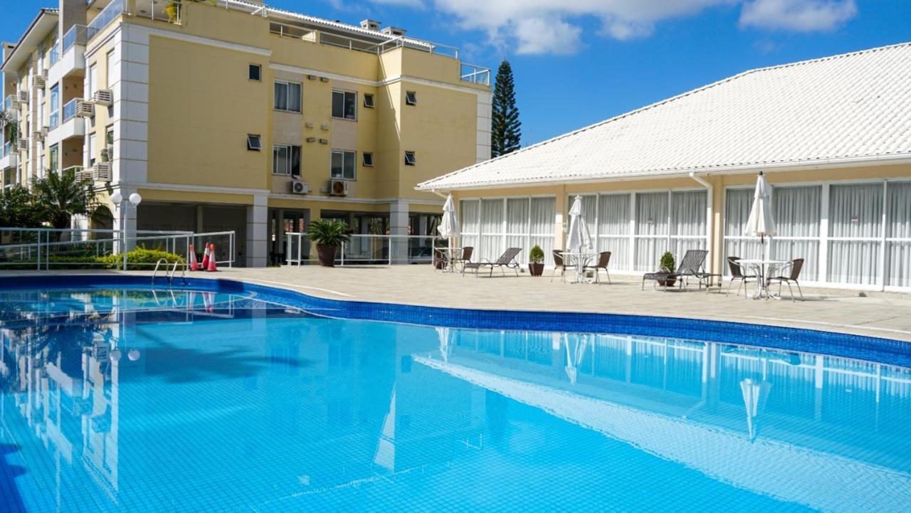 Florianópolis Villa Giardino - Condominio De Frente Para O Mar - Piscina, Quadra Esportiva, Churrasqueira - 5 Pessoas מראה חיצוני תמונה