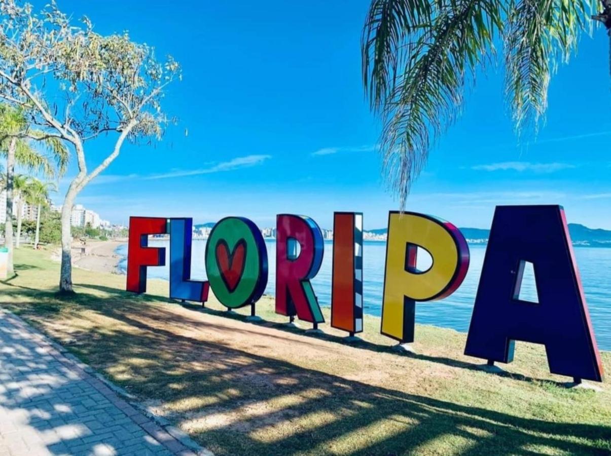 Florianópolis Villa Giardino - Condominio De Frente Para O Mar - Piscina, Quadra Esportiva, Churrasqueira - 5 Pessoas מראה חיצוני תמונה